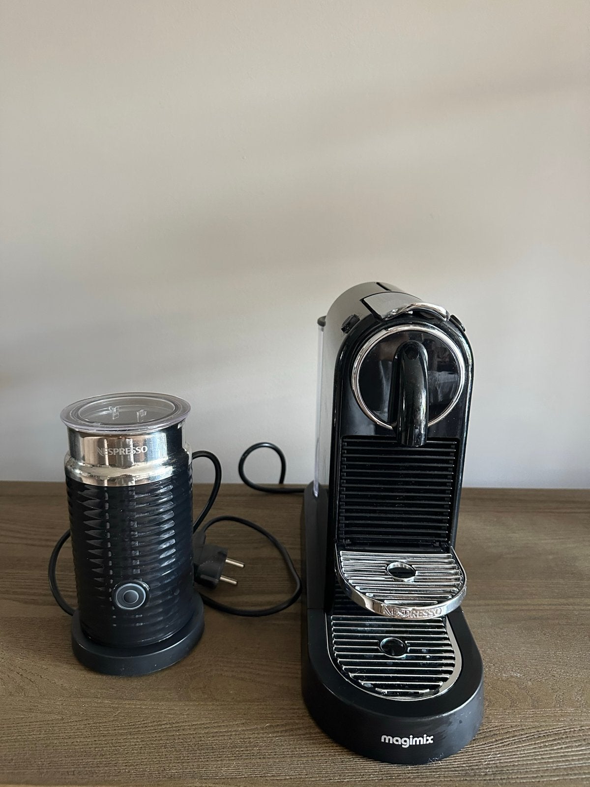 Nespresso Magimix Inissia met Aeroccino 3 melkopschuimer