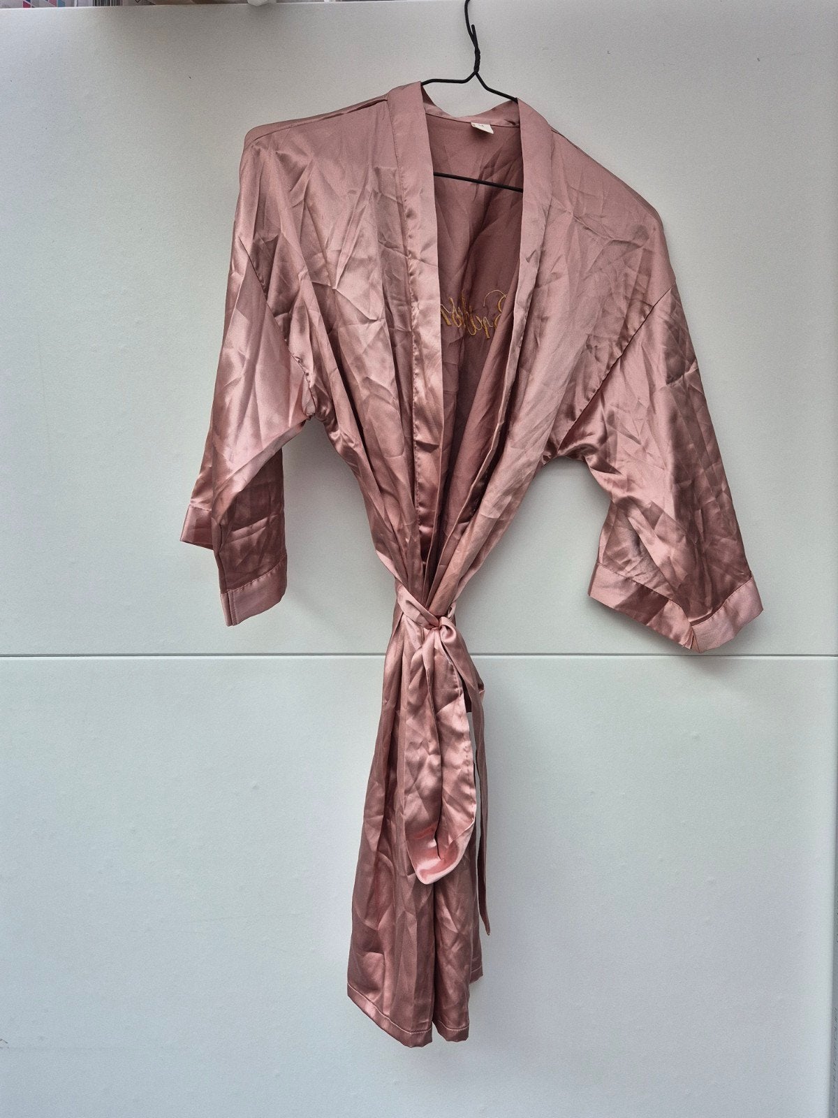 Bridesmaid Kimono Oudroze (M) - 2 stuks, Ophalen of Verzenden, Zo goed als nieuw