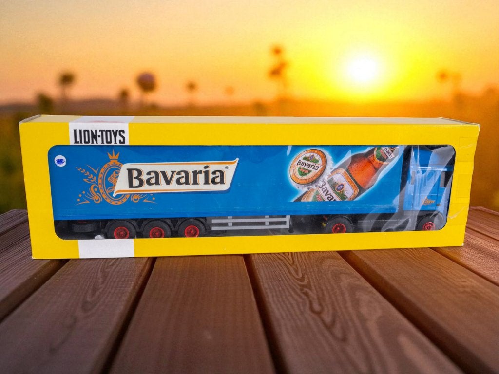 Bavaria bier Lion-Toys vrachtauto, Ophalen of Verzenden, Gebruikt, Overige typen, Bavaria