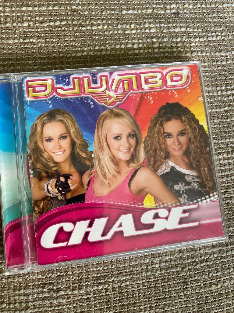 Djumbo - Chase CD (Pop, Dance, Nederlandstalig), 6 tot 9 jaar, Inclusief doosje, Ophalen of Verzenden, Zo goed als nieuw