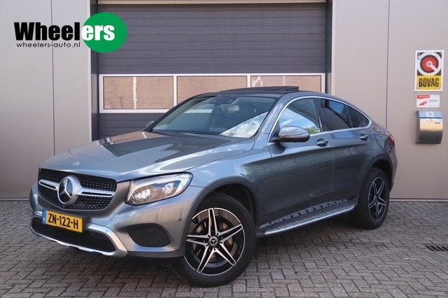 Mercedes-Benz GLC Coupé 350e 4MATIC Premium AMG, Burmester,, Auto's, Mercedes-Benz, Automaat, 1940 kg, Gebruikt, 4 cilinders
