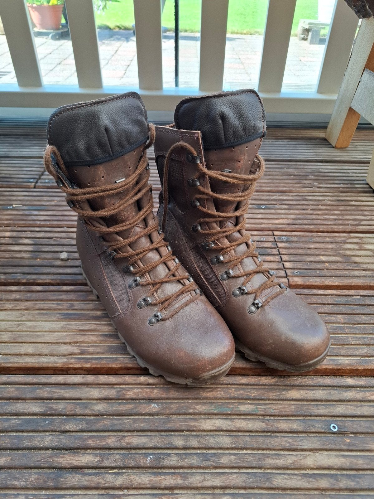 Meindl 285B (44.5) - Gebruikte wandelschoenen in prima staat, Sport en Fitness, Bergsport en Wandelen, Ophalen, Gebruikt, Schoenen