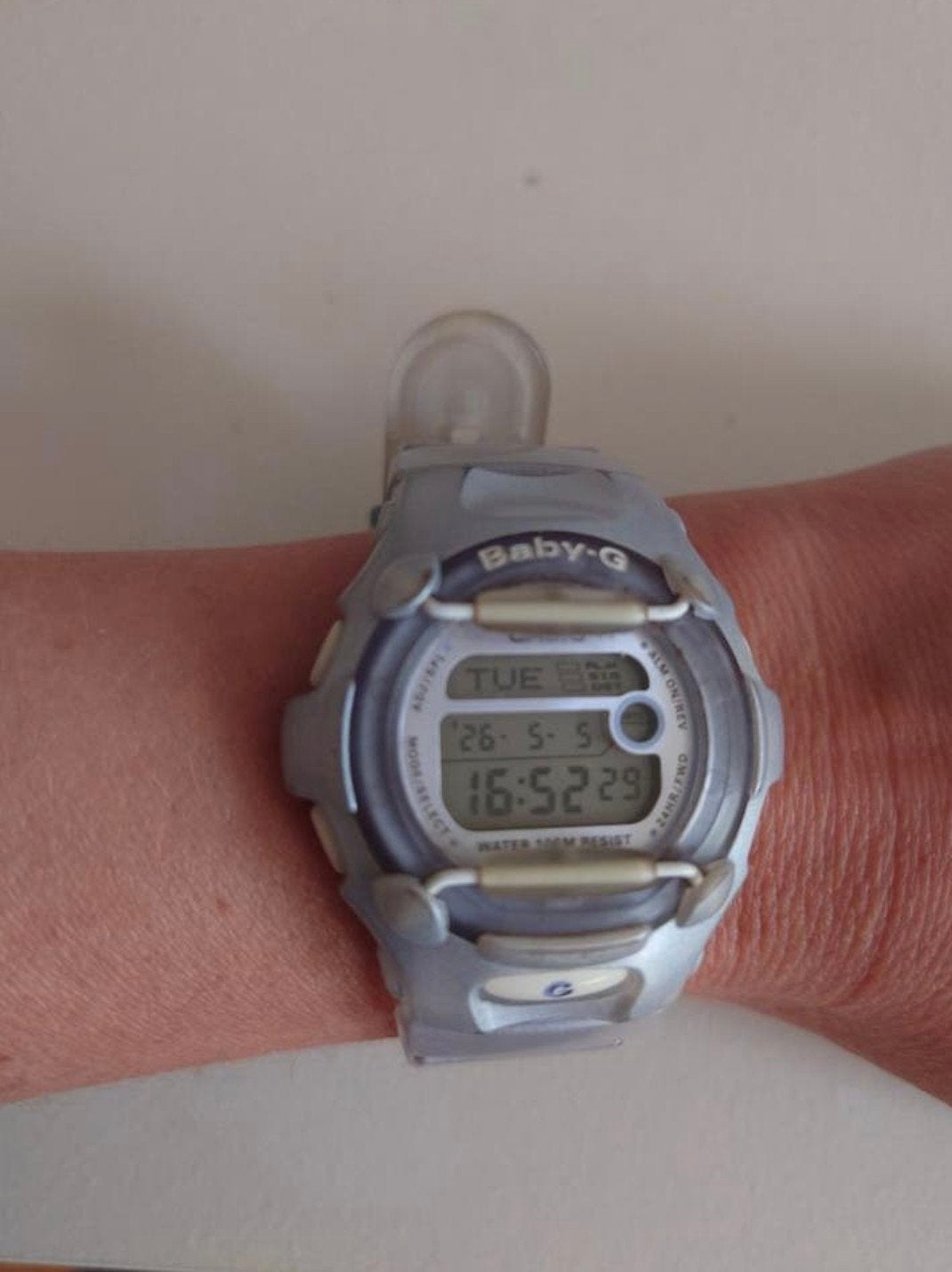 Casio Baby-G Digitaal Horloge - Lichtblauw, Overige merken, Kunststof, Polshorloge, Kunststof