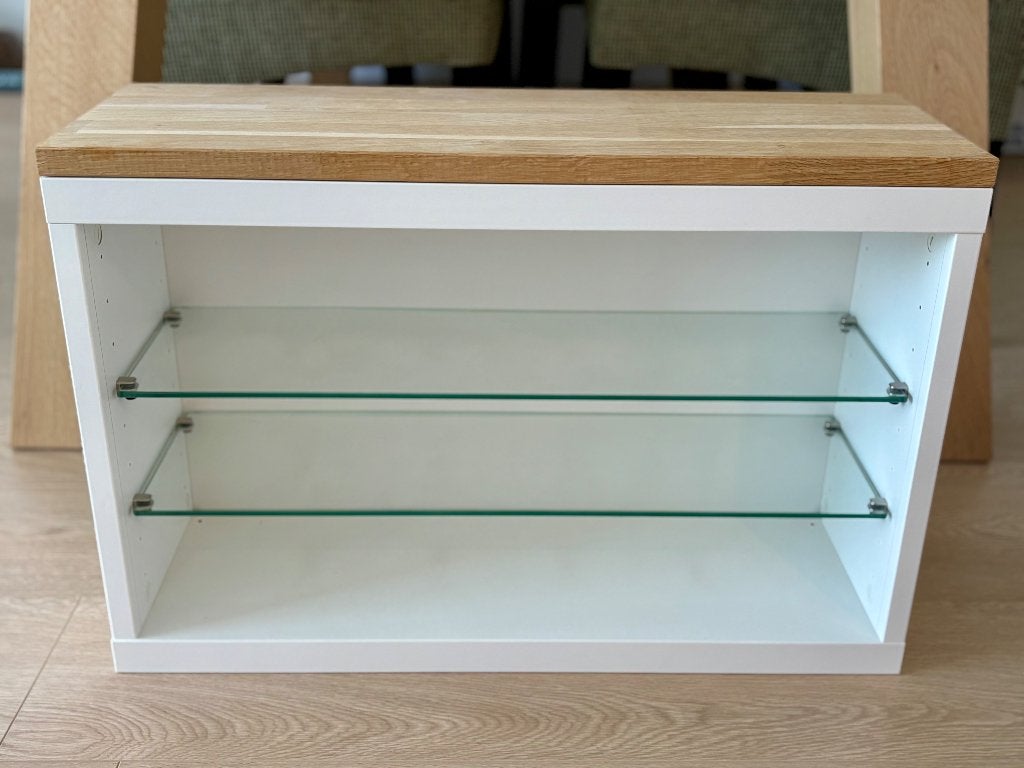 IKEA besta kast 60x20, Ophalen, Met plank(en), Eikenhout, 50 tot 100 cm