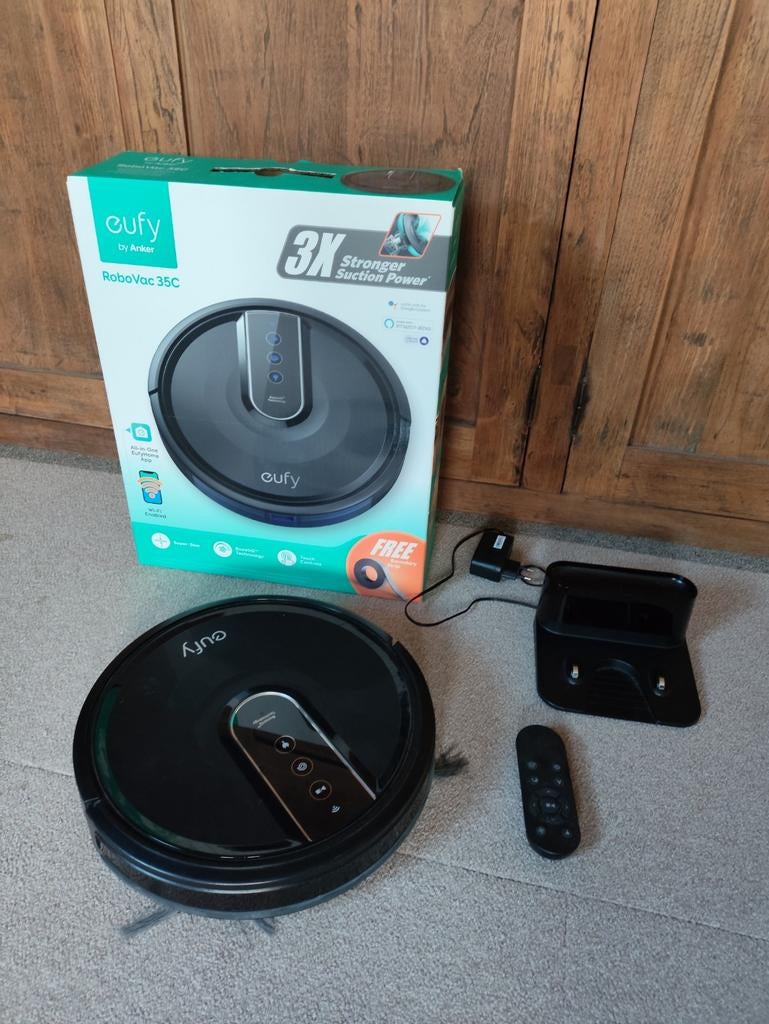 Eufy 35C Robovac stofzuiger, Ophalen of Verzenden, Robotstofzuiger, Niet werkend, Minder dan 1200 watt