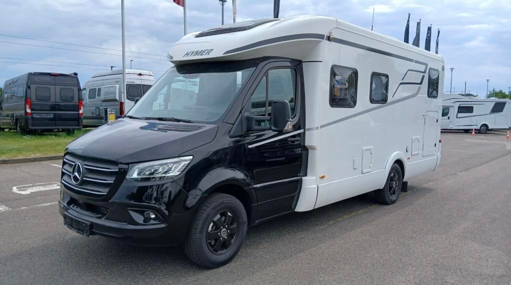 Mercedes-Benz Hymer T680S Tramp Premium Mercedes Sprinter 17, Caravans en Kamperen, Campers, Automaat, Ringverwarming, Info@autogulberg.nl