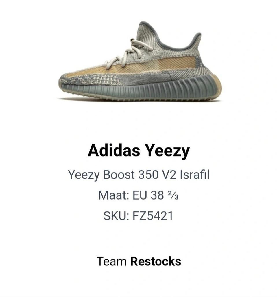 Adidas yeezy, Overige kleuren, Nieuw, Ophalen of Verzenden, Sneakers of Gympen