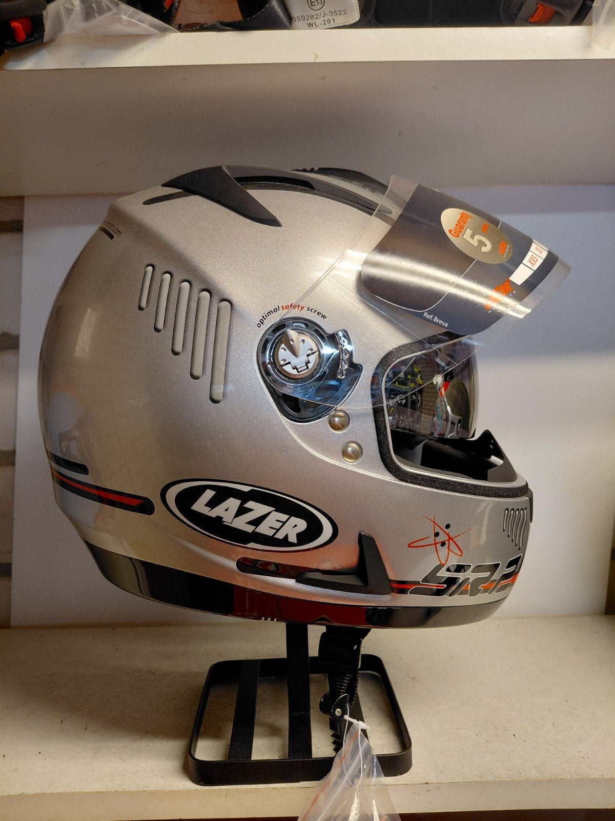 Nieuwe lazer helm met zonnevizier maat XS en S op voorraad, Nieuw met kaartje, Lazer, Kinderen, Ophalen of Verzenden