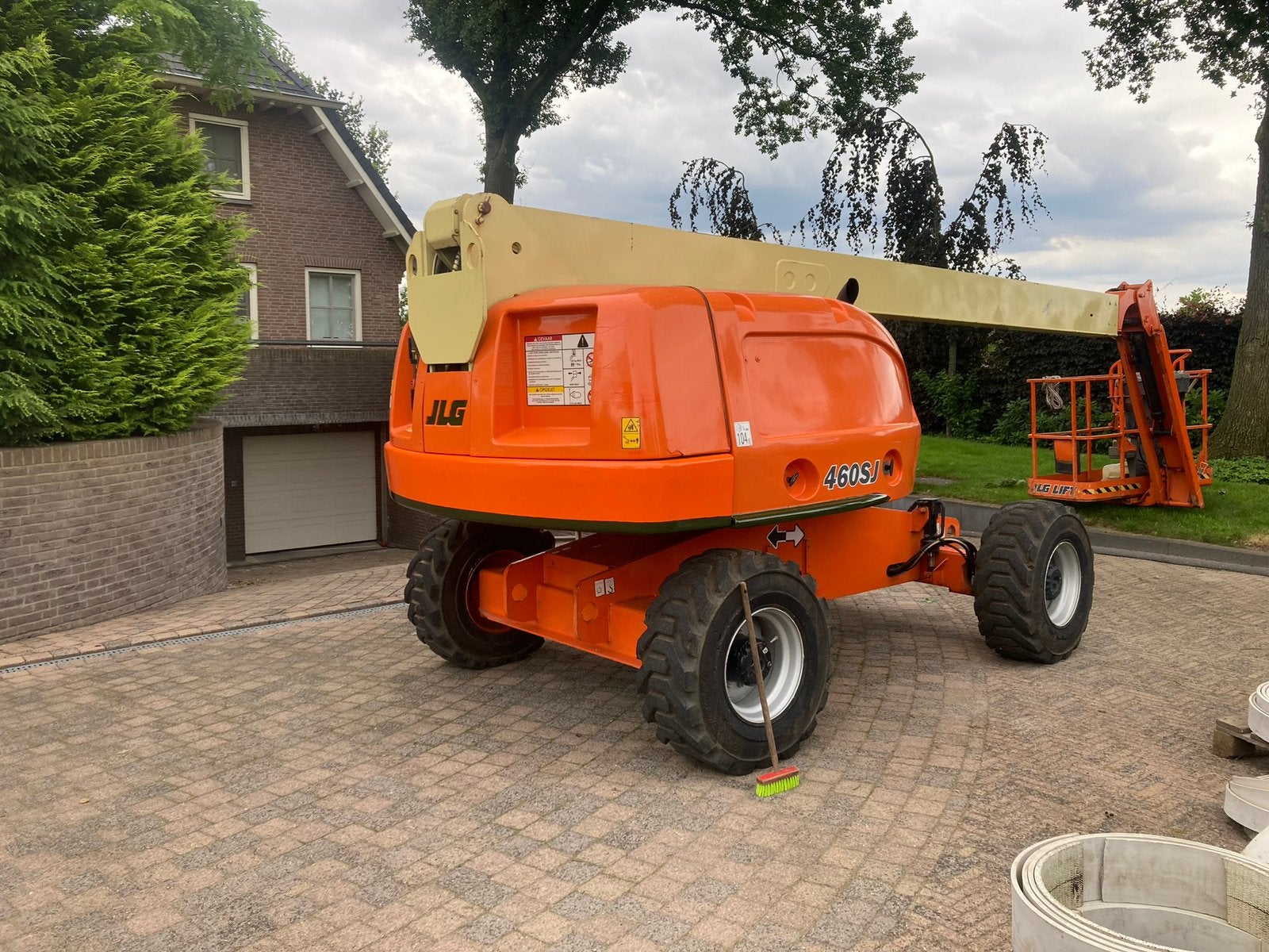 Jlg 460 sj hoogwerker, Ophalen, Gebruikt
