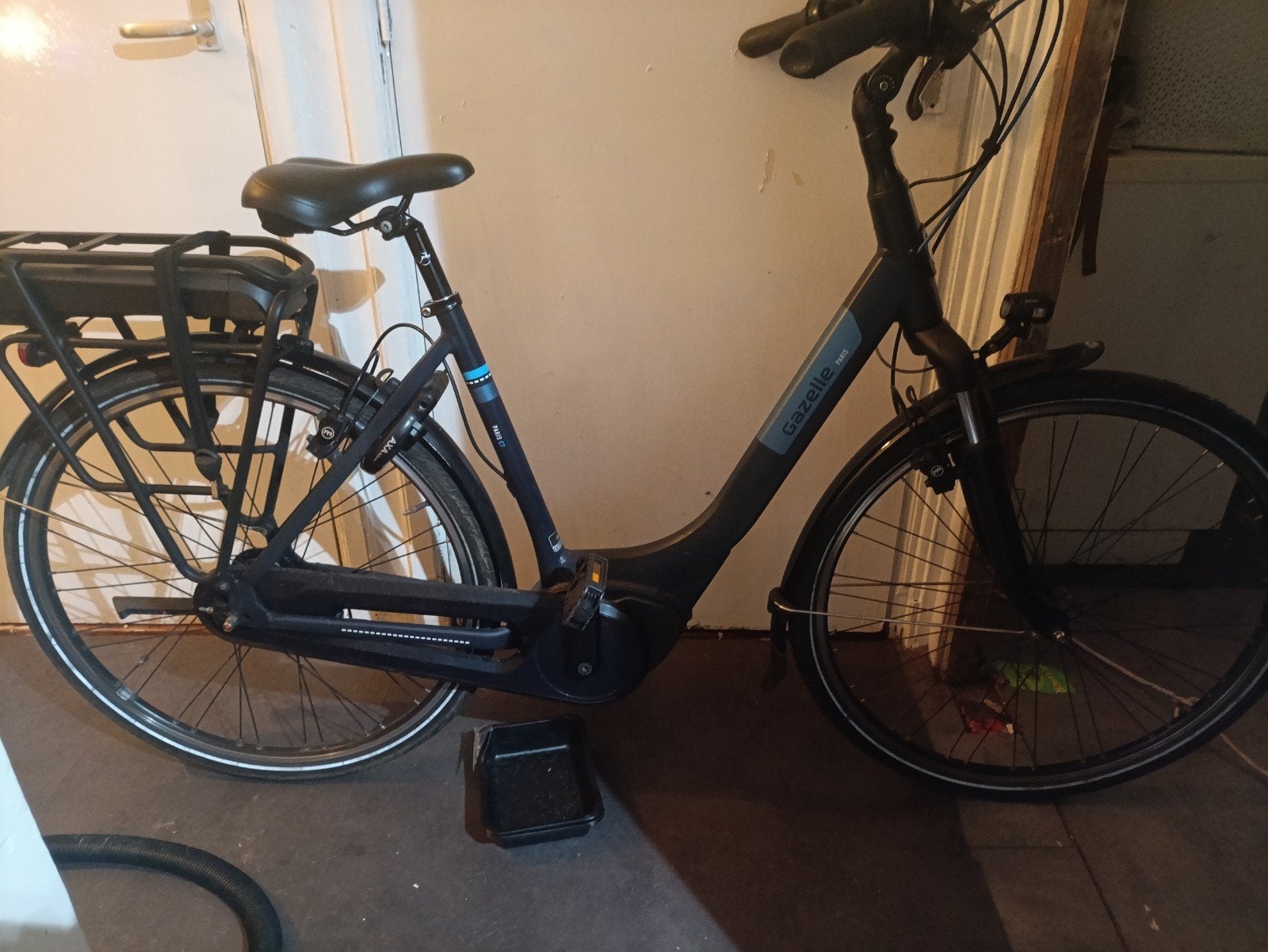 Gazelle Paris C7 Dames E-bike - Lage Instap, Gebruikt, (Extra) lage instap, Ophalen of Verzenden, 50 tot 53 cm
