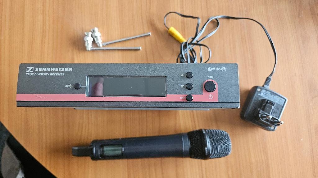 Sennheiser EW G3 draadloos microfoon(s) + ontvanger(s), Muziek en Instrumenten, Microfoons, Ophalen of Verzenden, Gebruikt, Zangmicrofoon