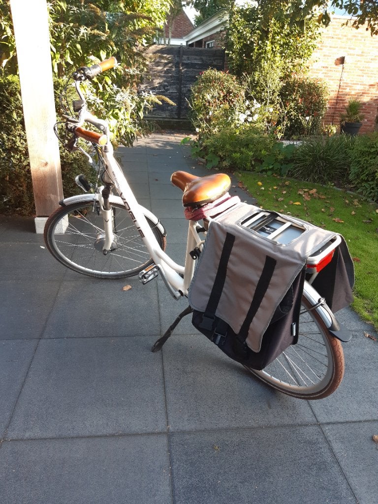 Electrische fiets Vogue basic, Gebruikt, 51 tot 55 cm, 50 km per accu of meer, Ophalen