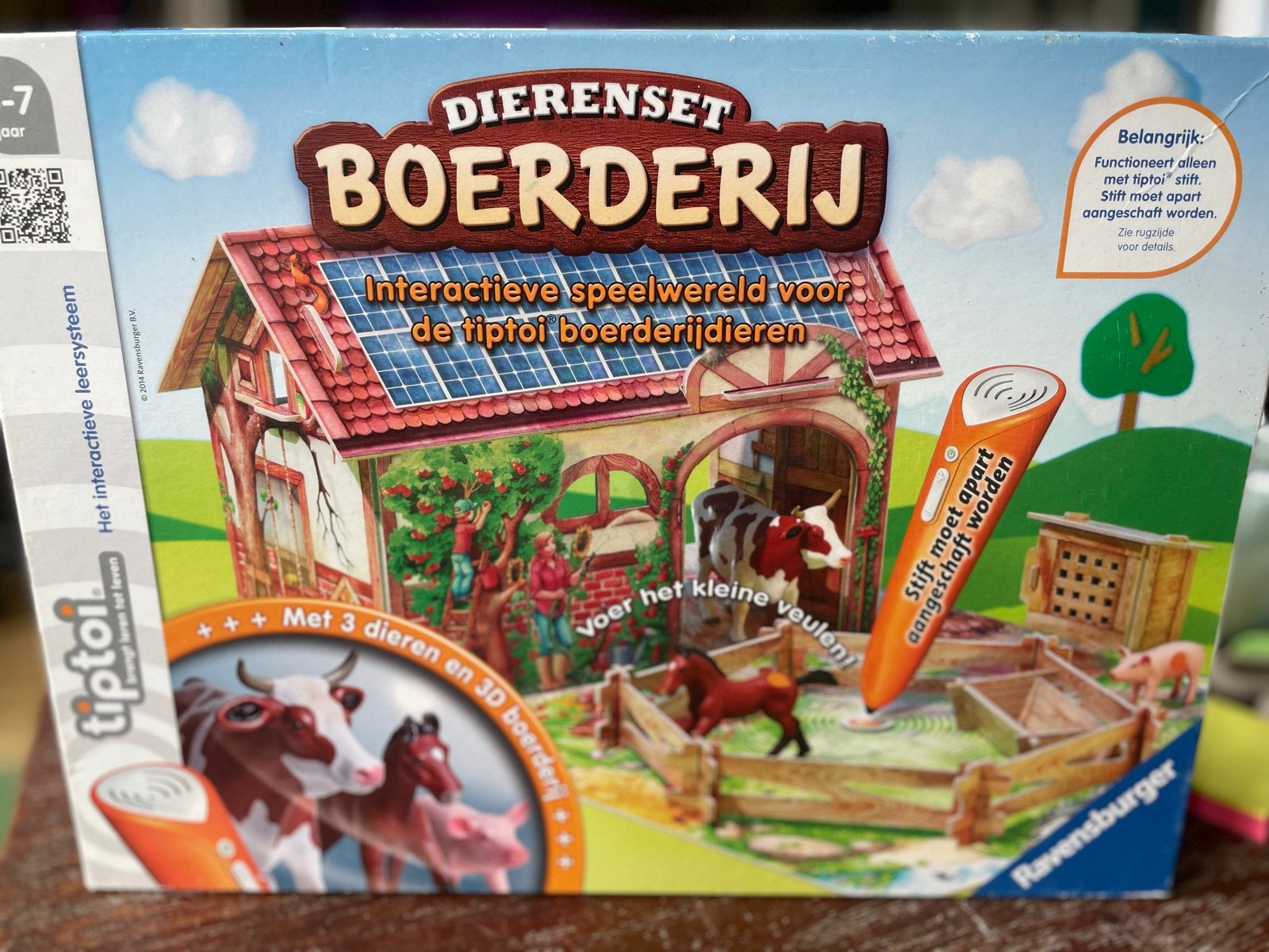 Tiptoi Dieren Boerderij - met extra dieren, Ophalen of Verzenden, Zo goed als nieuw, Ontdekken, Met geluid
