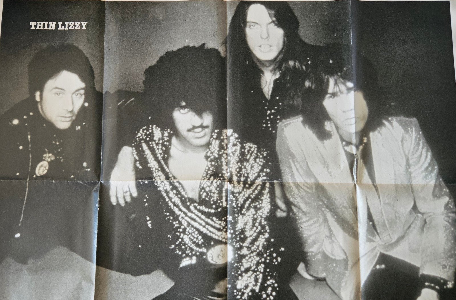Poster Thin Lizzy, Ophalen of Verzenden, Poster, Artwork of Schilderij
