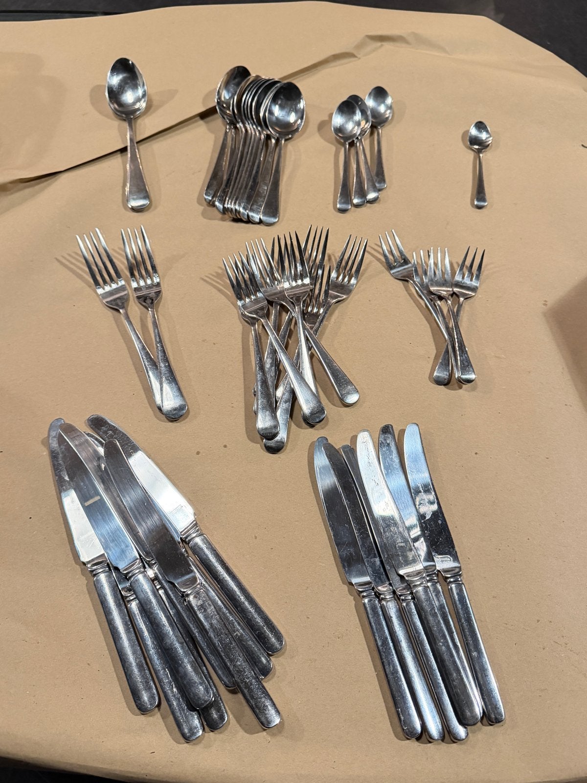 Bestekset voor 6 personen Edelstaal 18/8, Ophalen of Verzenden