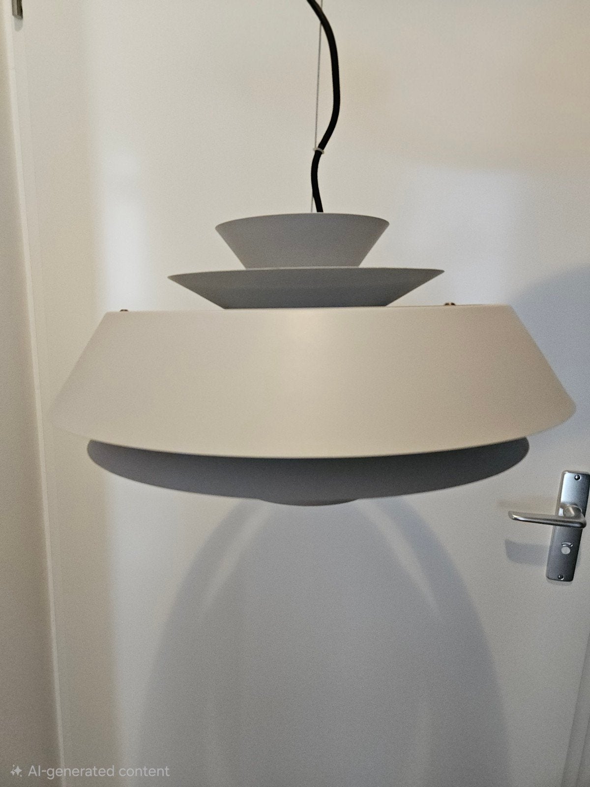 Stijlvolle hanglamp Lusa van Kwantum - Ø45cm, H25cm, Huis en Inrichting, Ophalen, Zo goed als nieuw, E27 (groot)