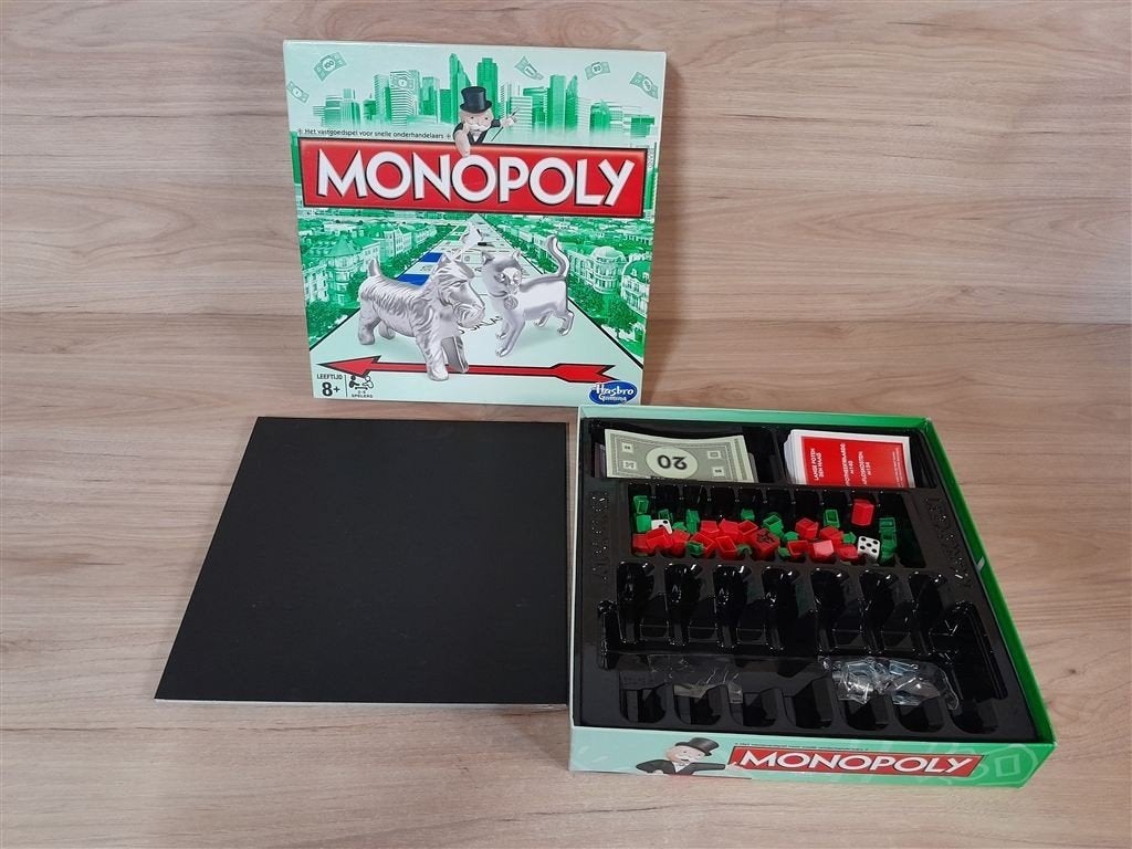 Monopoly parker - met kat en hond pion - s5550