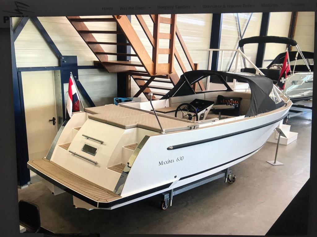 Maxima 630 Sloep - Zo goed als nieuw, slechts 25 vaaruren!, Watersport en Boten, Sloepen, Ophalen of Verzenden, Zo goed als nieuw