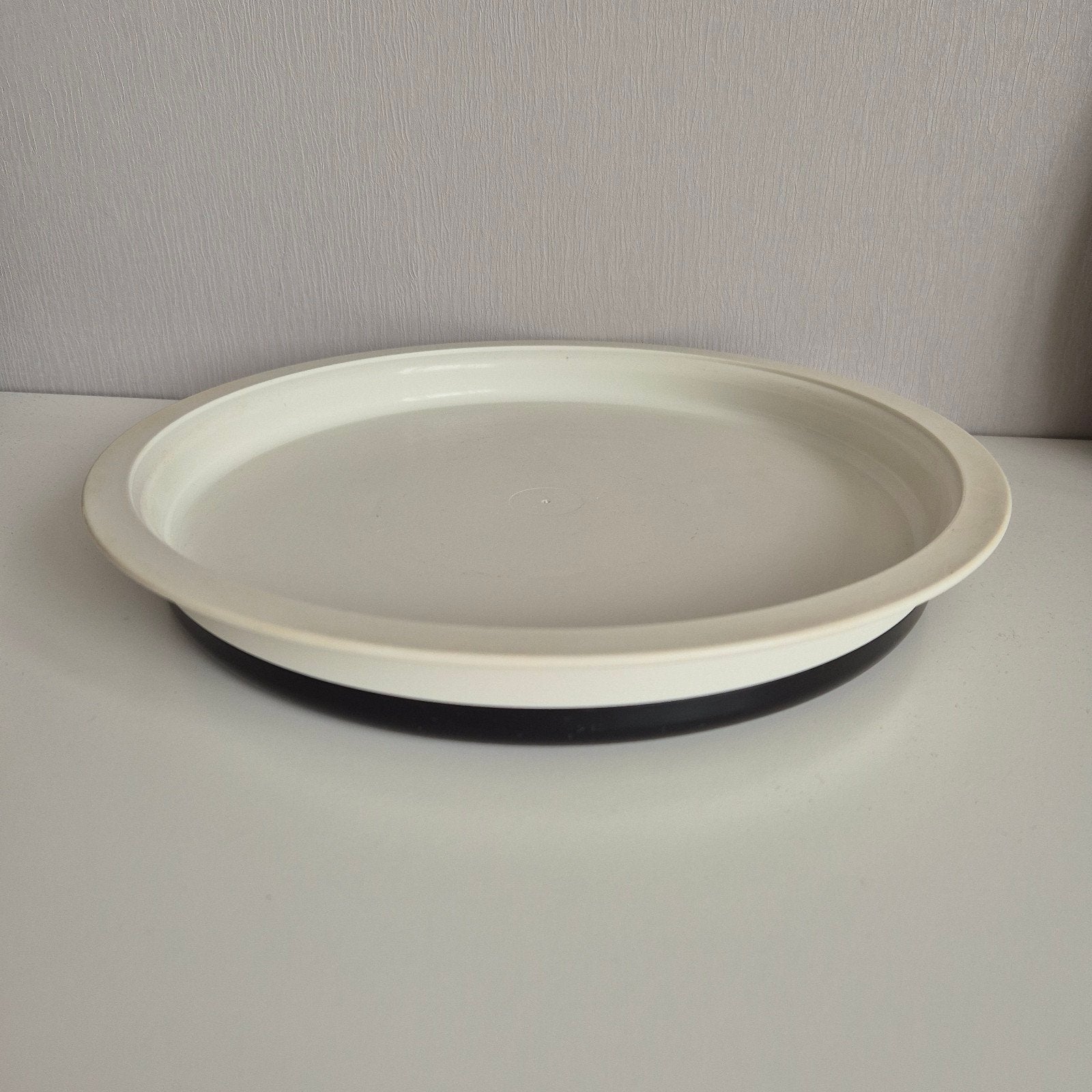 Tupperware Draaiend Dienblad - Handig en Praktisch, Ophalen of Verzenden, Gebruikt, Wit, Overige typen