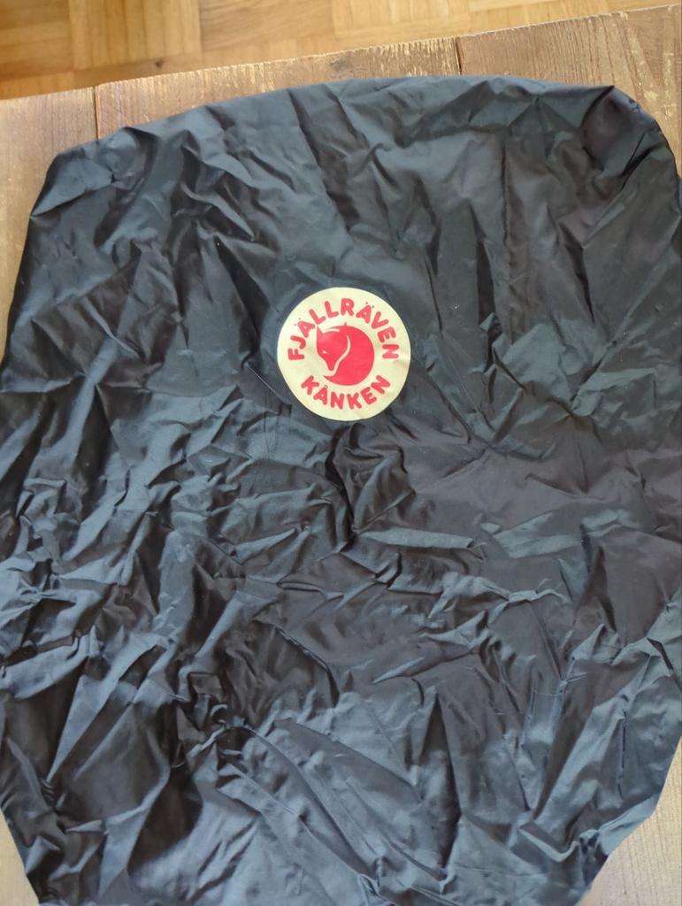 Fjällräven Kanken regenhoes - Zwart, Ophalen of Verzenden, Gebruikt, Fjällräven