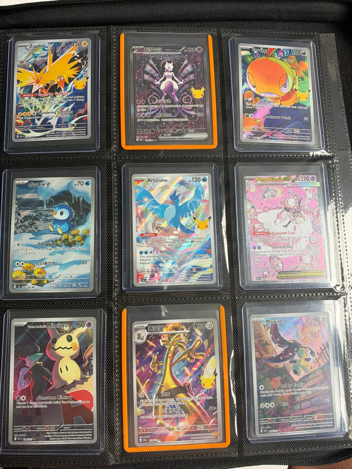Pokémon Celebrations Kaarten - Zapdos, Gengar & Meer!, Ophalen, Zo goed als nieuw, Meerdere kaarten
