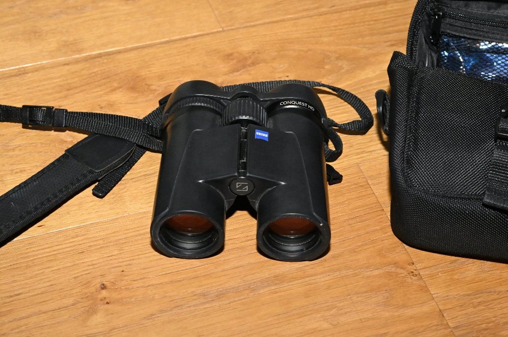 ZEISS Conquest HD 10x32 verrekijker, Ophalen, Gebruikt, 8 tot 12x, Dakkant (recht)