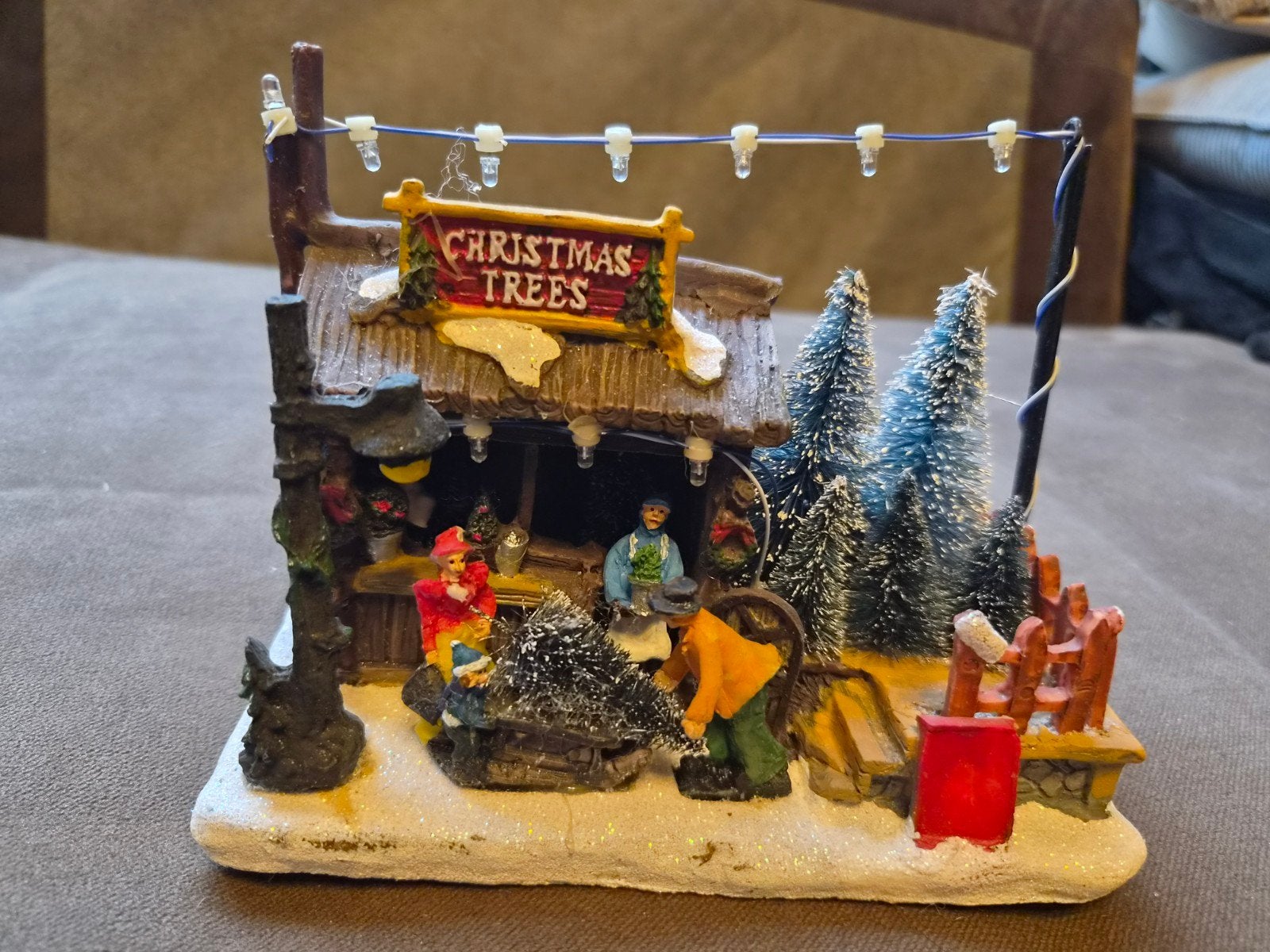 Kerstdecoratie Kerstboom kraampje, Diversen, Ophalen, Zo goed als nieuw