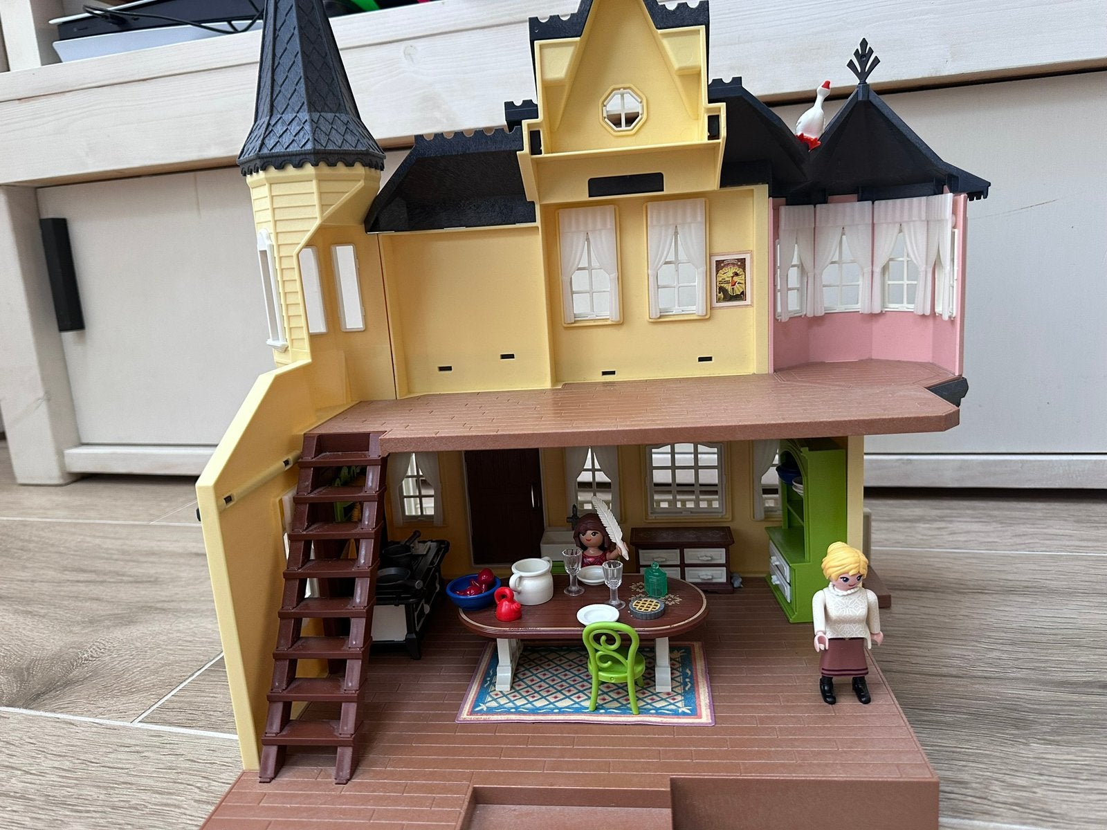 Playmobil Spirit 9475 + 9476 compleet, Complete set, Overige typen, Ophalen of Verzenden, Zo goed als nieuw