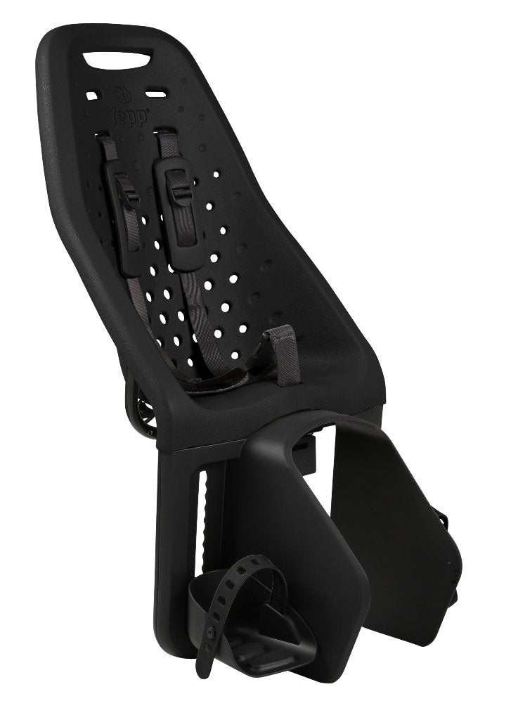 Duo Gmg Yepp Maxi Easyfit zwart achterzitje, Fietsen en Brommers, Achterzitje, GMG Yepp, Ophalen of Verzenden, Gebruikt
