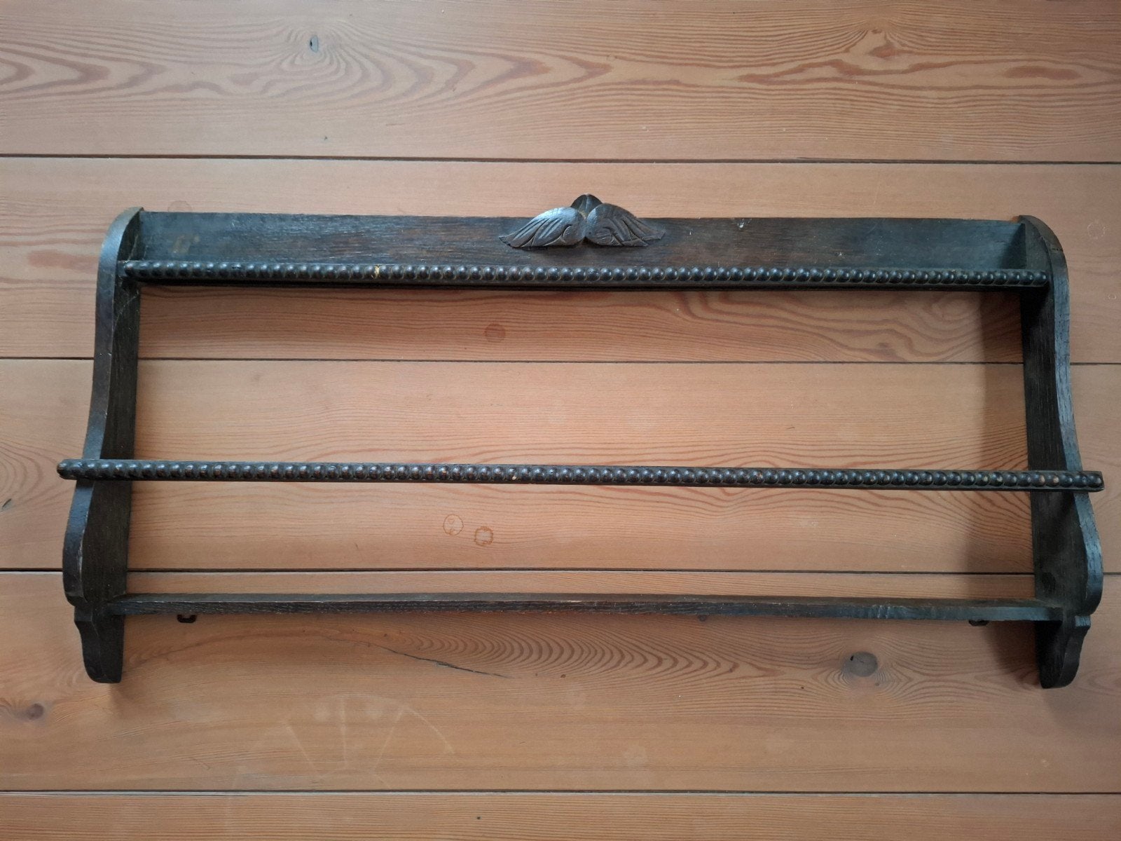 bordenrek hout, Gebruikt, Bordenrek, Hout, Ophalen of Verzenden