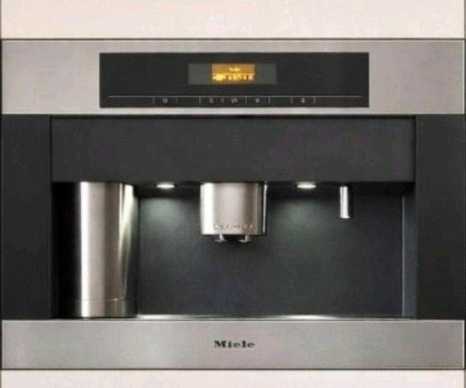 Miele CVA 5060 Inbouw Koffiemachine, Afneembaar waterreservoir, Gebruikt, Koffiemachine, Gemalen koffie