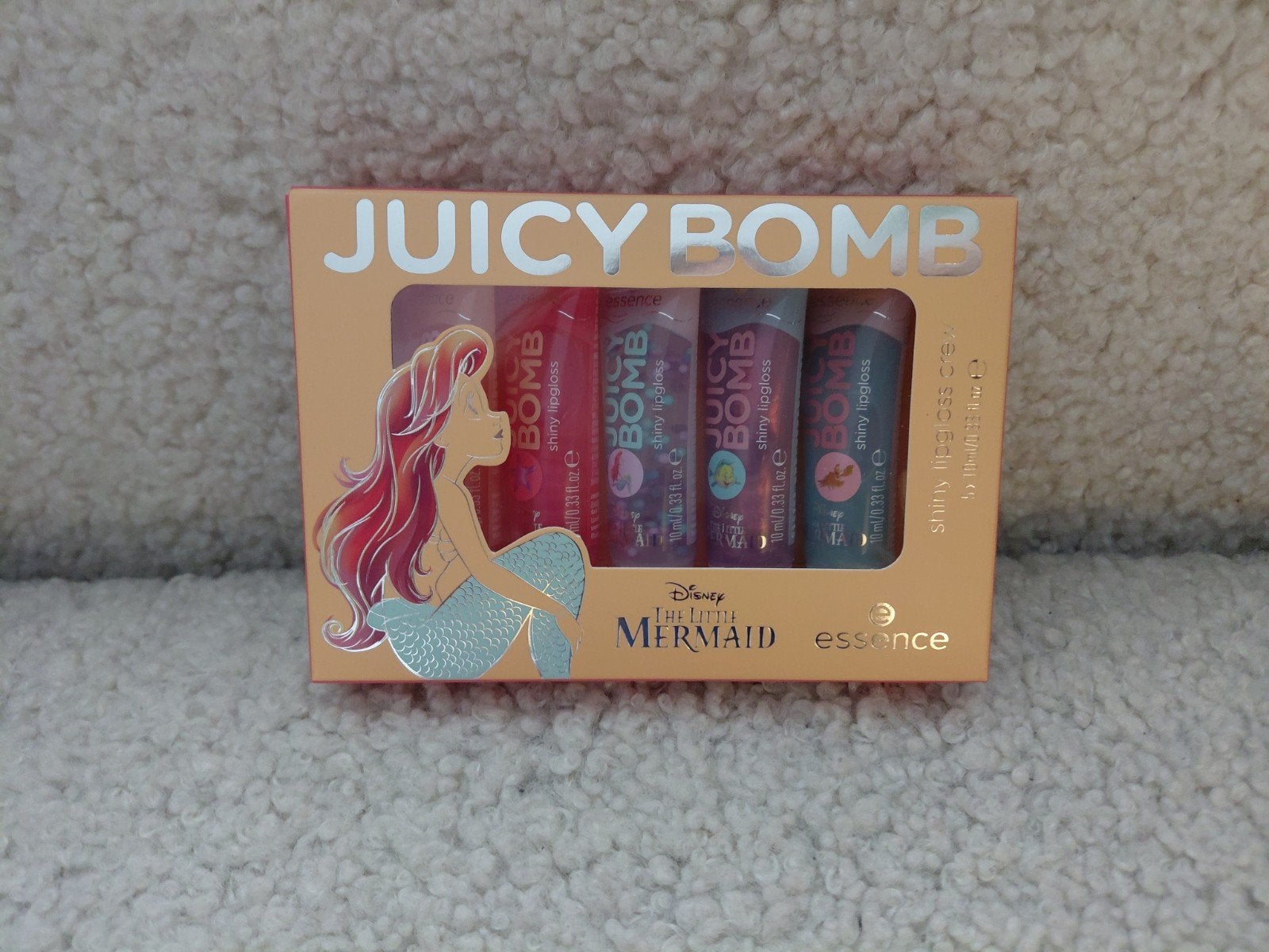 Nieuw Essence Disney The Little Mermaid Juicy Bomb Lipgloss, Nieuw, Ophalen of Verzenden, Make-up, Overige kleuren