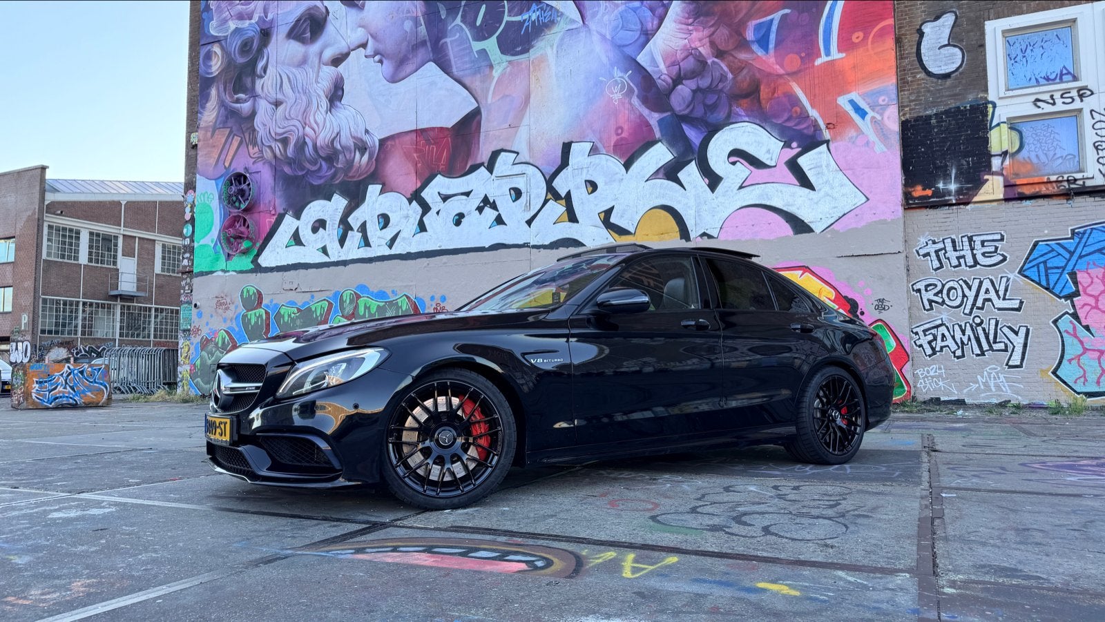 Mercedes-Benz C63s AMG V8 Biturbo 510 PK - 2017 - C63 s, Auto's, Automaat, Achterwielaandrijving, 510 pk, Zwart