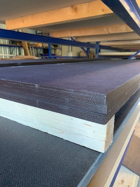 ANTISLIP PLATEN VOOR AANHANGER 18 MM HARDHOUT € 69,75, Ophalen, Nieuw, Multiplex, Minder dan 20 mm