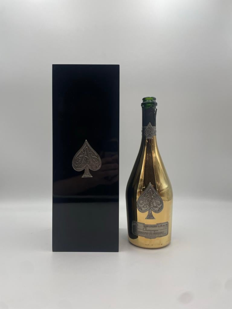 Armand de Brignac Blanc de Blancs Leeg Champagne met doos, Frankrijk, Nieuw, Ophalen of Verzenden, Champagne