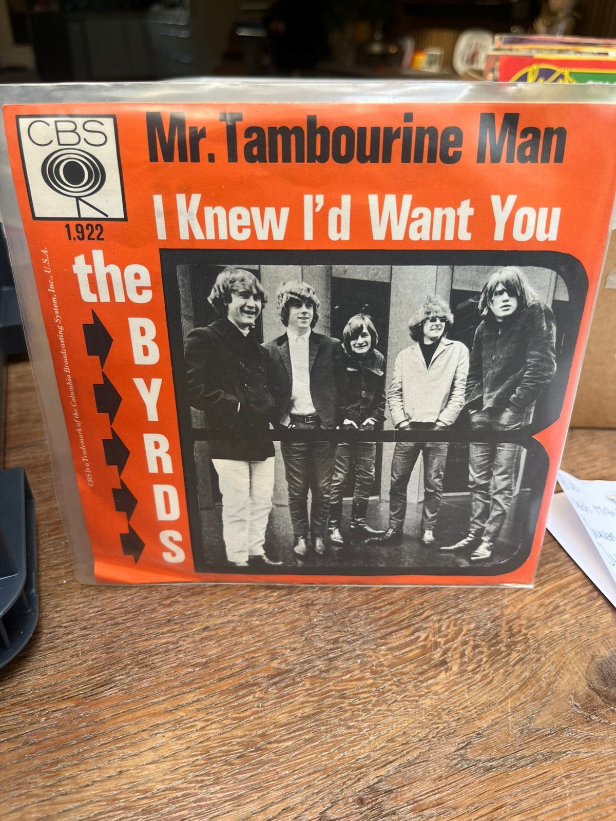 The Byrds. Mr. Tambourine Man, Ophalen of Verzenden, Zo goed als nieuw, Pop