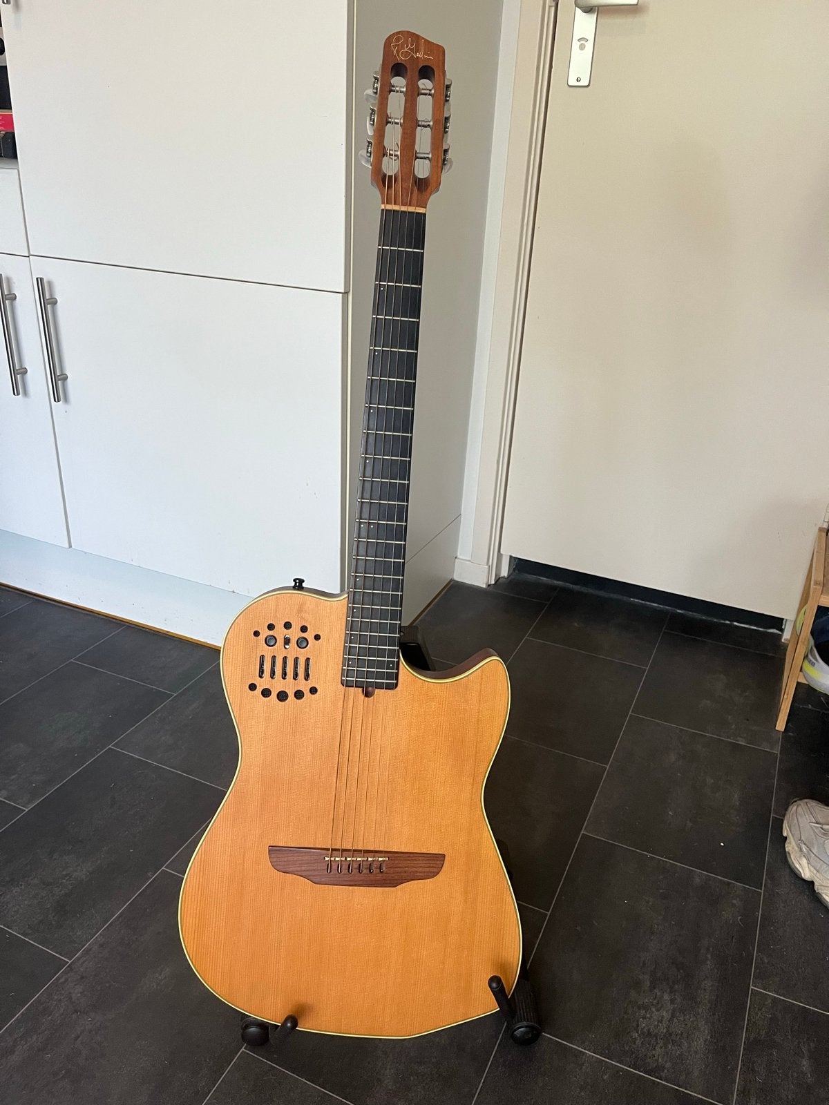 Godin Multiac Steel SA - Elektro-akoestische gitaar, Ophalen, Gebruikt, Western- of Steelstringgitaar, Met (piezo-)element