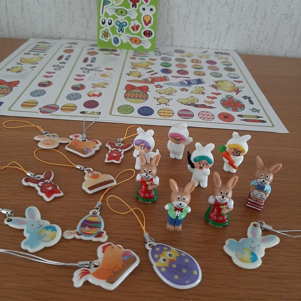 Paasfiguurtjes, Paastak hangertjes en stickervellen, Ophalen of Verzenden, Zo goed als nieuw