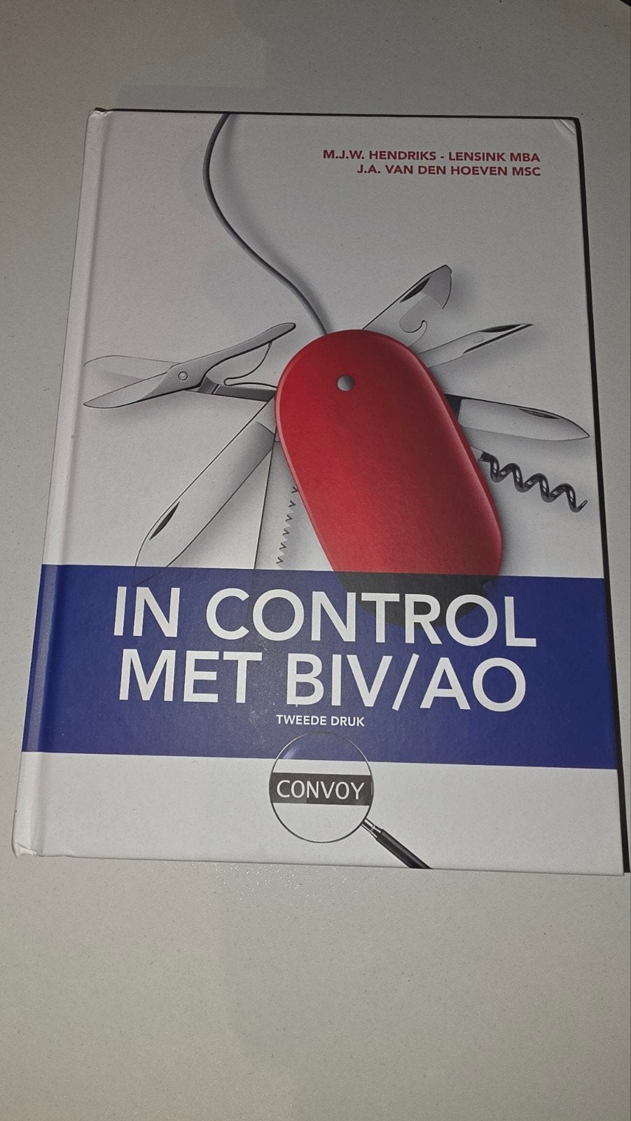 In Control met BIV/AO - Tweede Druk, M.J.W. Hendriks - Lensink MBA, J.A. van den Hoeven MSc, Zo goed als nieuw, Gamma, HBO