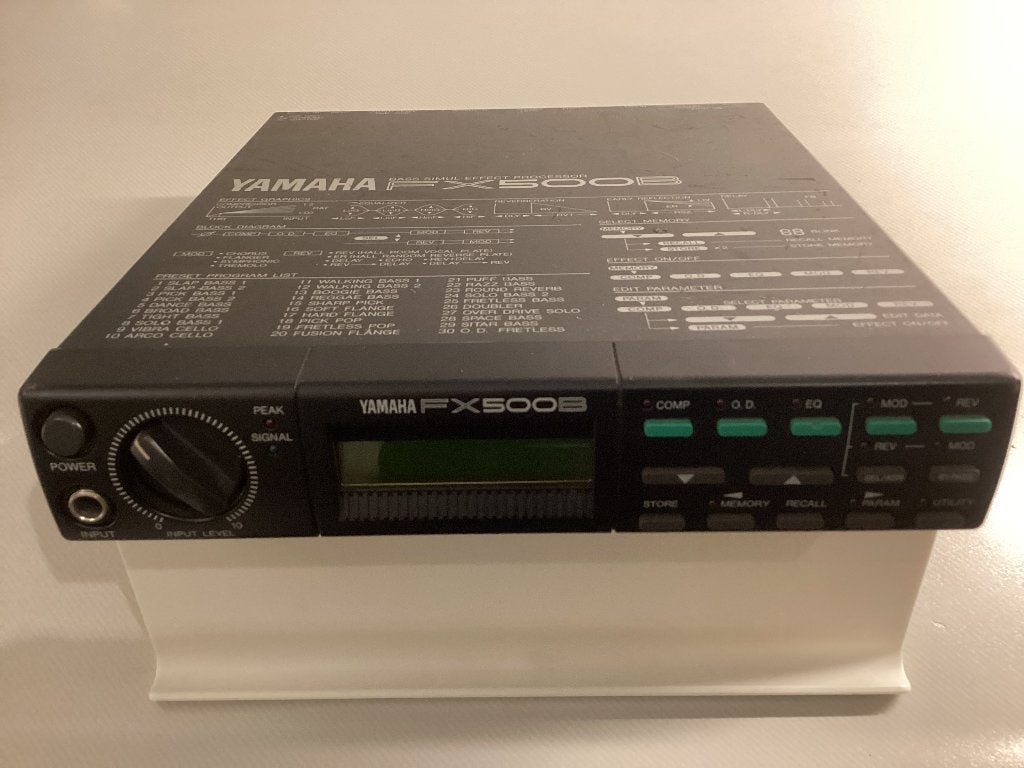 Vintage Yamaha FX500 B Multi Effect Processor, Ophalen, Zo goed als nieuw, Reverb