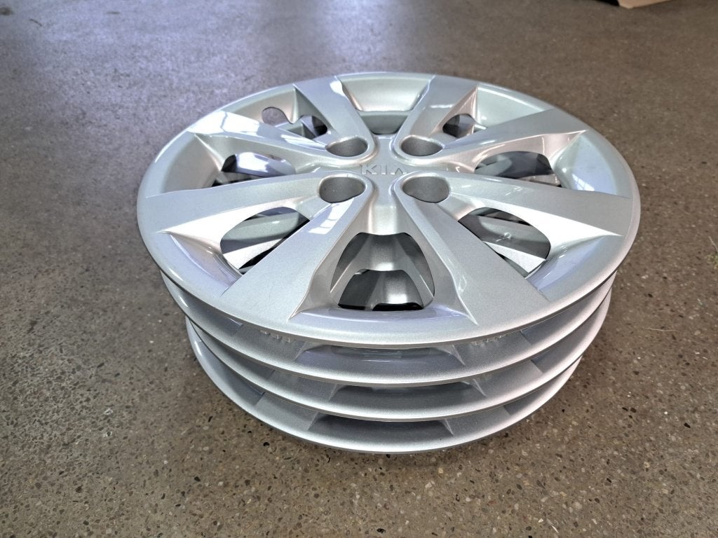 Kia 15 inch wieldoppen origineel Kia Deze zijn nieuw, Ophalen of Verzenden, Nieuw
