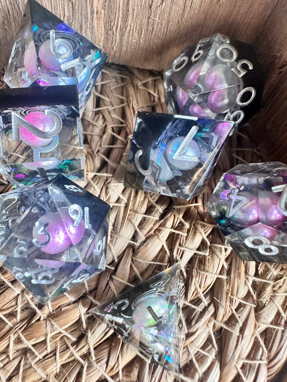 DND dice / universum / dobbelstenen / D&D / RPG / Nieuw, Ophalen of Verzenden, Nieuw