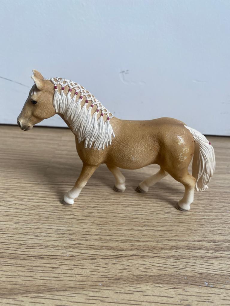 Schleich Haflinger Paard - Gedetailleerd Speelfiguur, Ophalen of Verzenden, Gebruikt