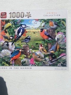 Puzzel, Birds in the Garden, 1000 stukjes, Ophalen, 500 t/m 1500 stukjes, Zo goed als nieuw, Legpuzzel