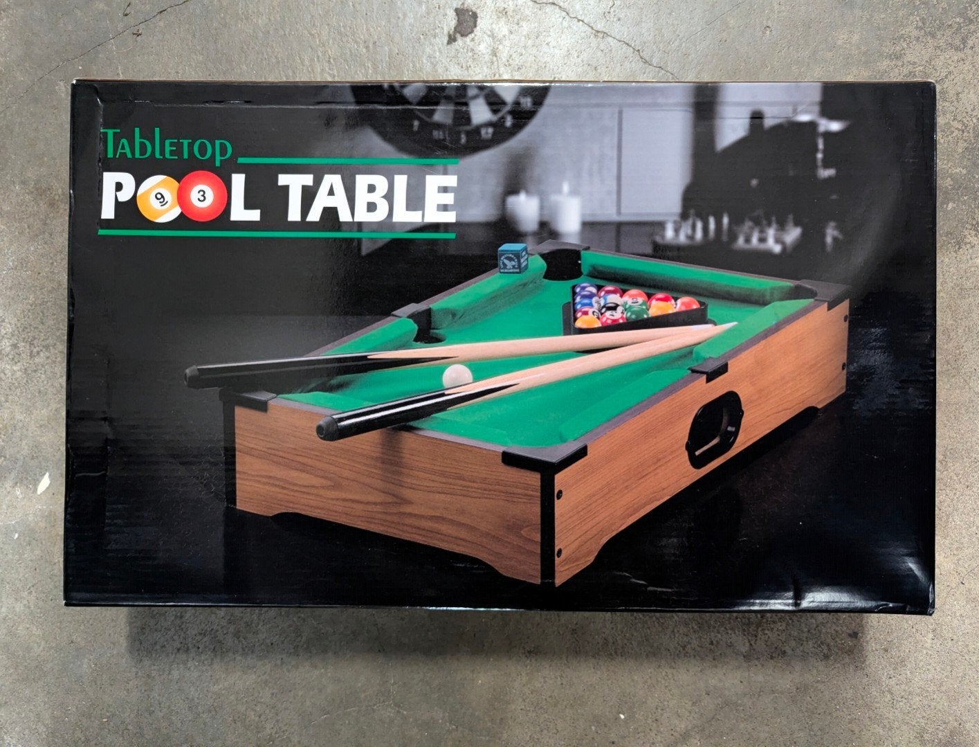 Tabletop Pooltafel - Compact en Compleet, Sport en Fitness, Biljarten en Poolen, Ophalen, Pooltafel