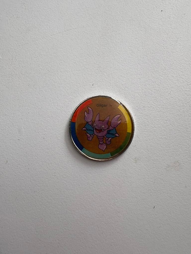 Pokemon munt 2001 gligar, Ophalen of Verzenden, Zo goed als nieuw, Overige typen