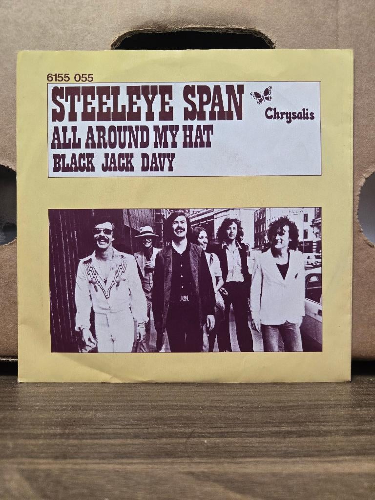 Steeleye span - All around my hat, Cd's en Dvd's, 7 inch, Single, Ophalen of Verzenden, Pop