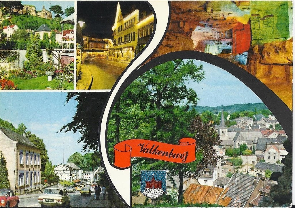 Kr1415 Gelopen ansichtkaart valkenburg, Ophalen of Verzenden, 1980 tot heden, Gelopen, Limburg