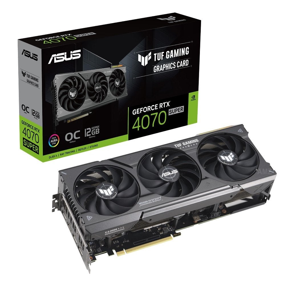 GEZOCHT: ASUS TUF Gaming GeForce RTX 4070 SUPER 12GB GDDR6X, GDDR6, PCI-Express 4, Nieuw, Ophalen of Verzenden