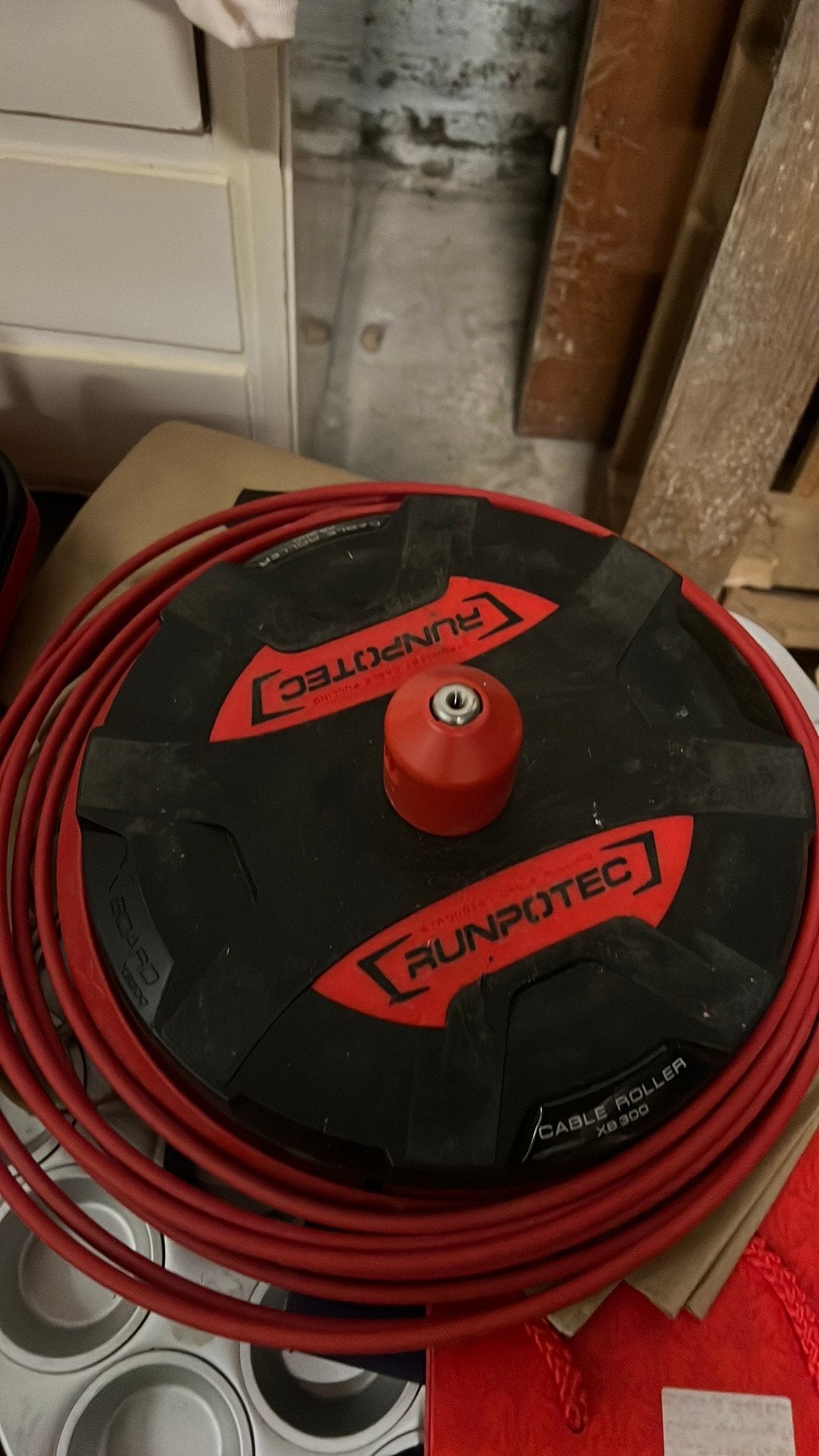 RUNPOTEC X-BOARD XB300 kabelafroller – professioneel model, Ophalen of Verzenden
